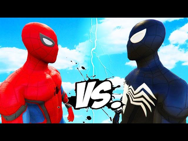 SPIDERMAN VS SYMBIOTE SPIDER-MAN - EPIC BATTLE