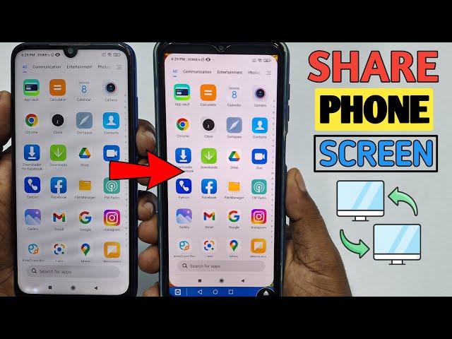 How to Share Phone Screen & Control it 2024