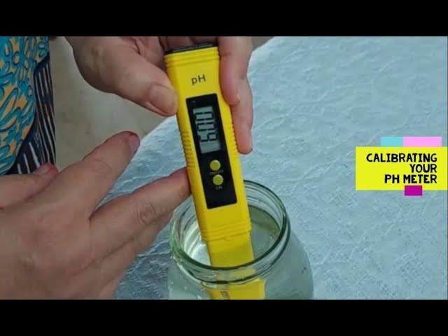 How to calibrate PH Meter for your hydroponic garden