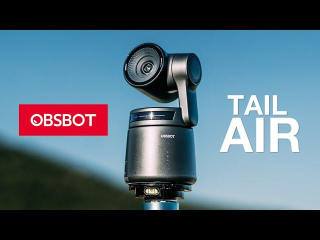 OBSBOT TAIL AIR Ai-POWERED PTZ STREAMING CAMERA REVIEW! THE BEST PTZ STREAMING CAMERA! @OBSBOT