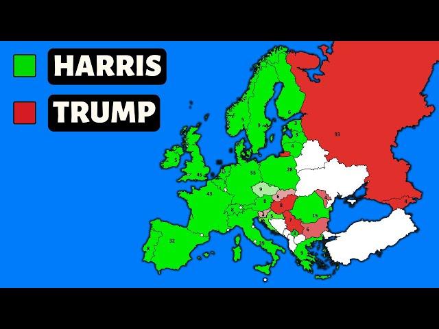 Was wäre, wenn die US-Wahl in Europa stattgefunden hätte?