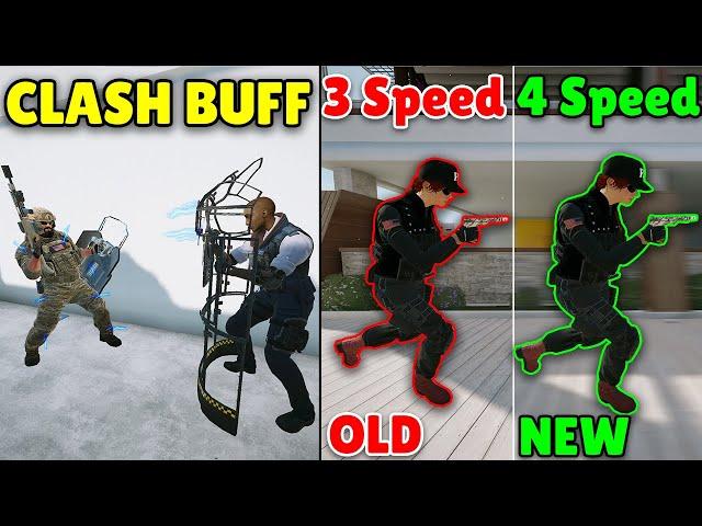 Blackbeard DESTROYED by Clash BUFF! | New Walking Speed Change! - Rainbow Six Siege