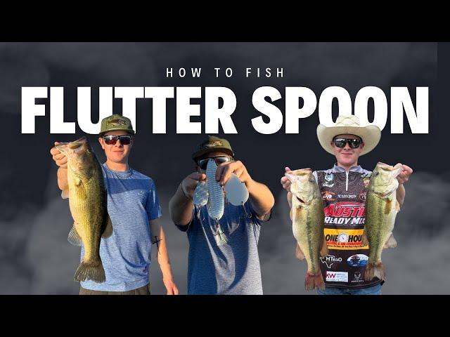 The Flutter Spoon Catches Big Bass!!