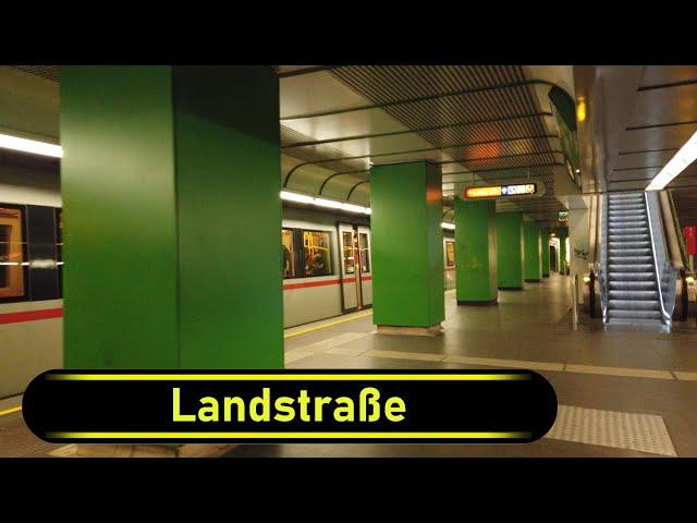 U-Bahn Station Landstraße - Vienna  - Walkthrough 