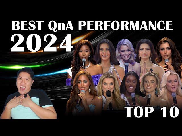 Best QnA PERFORMANCE of 2024 | Big 6 Pageants (Top 10)