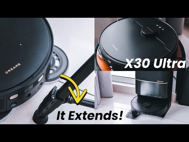 Dreame X30 Ultra: The Ultimate All-in-One Robot Vacuum! It Does Everything! 