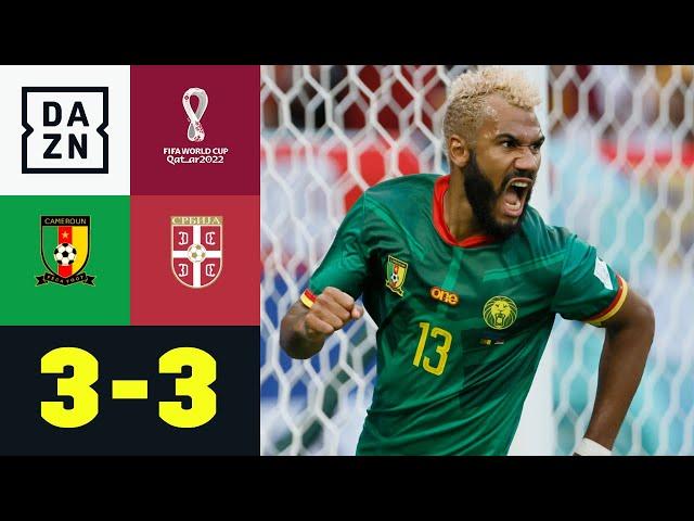 Choupo-Moting vollendet Aufholjagd beim Sechs-Tore-Spektakel: Kamerun - Serbien 3:3 | WM 2022 | DAZN