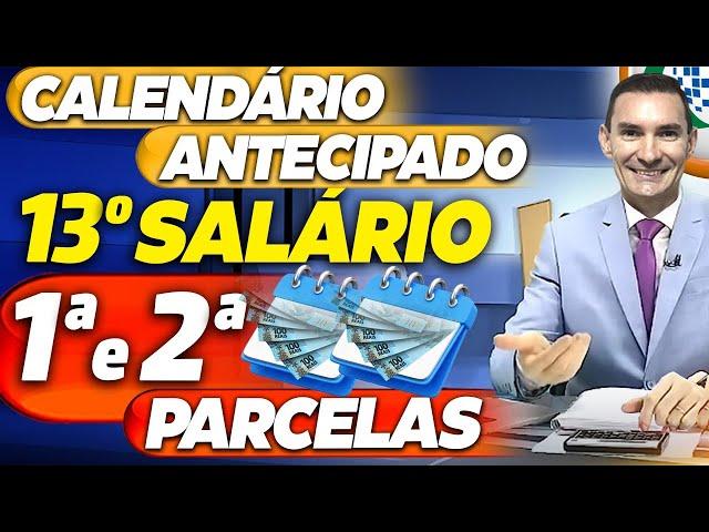 ️ REVIRAVOLTA! SAIU CALENDÁRIO ANTECIPADO de PAGAMENTOS do 13° SALÁRIO 2025 para BENEFÍCIÁRIOS