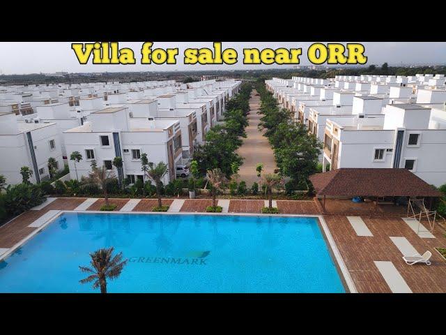 Villa for sale near ORR/ villa for sale in velimela