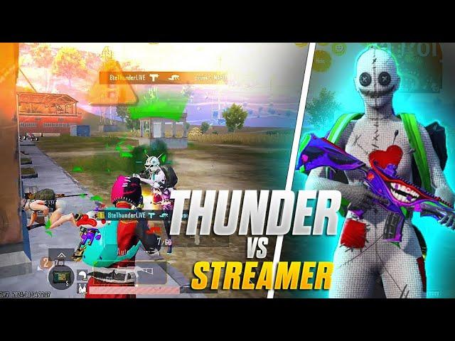 8te Thunder VS Streamer | Aggressive 1v4 Clutches in BGMI 3.3 Update REDMIK50i