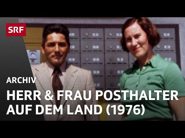 Post auf dem Land (1976) | Post-Geschichte Schweiz | SRF Archiv