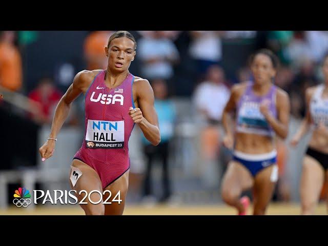 Anna Hall revisits EPIC Heptathlon World Championship showdown with KJT in Budapest | NBC Sports