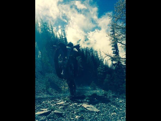 Riding paradise mine Invermere BC part 1