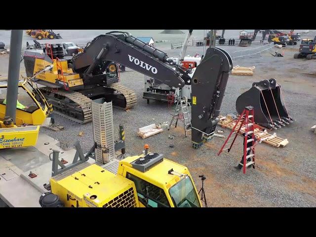 Volvo EC950F Excavator Assembly Timelapse