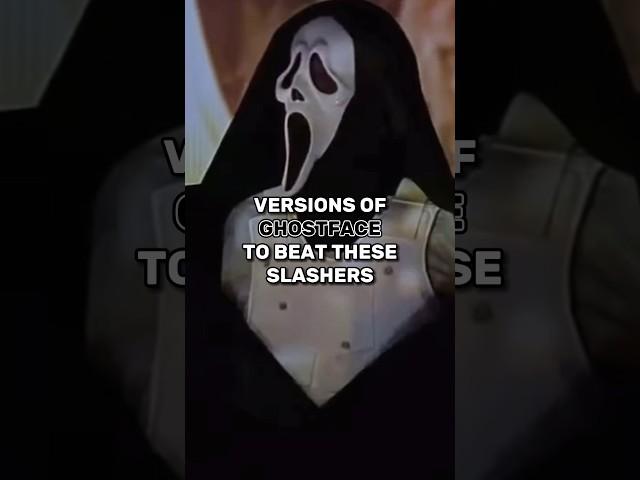 Versions Of Ghostface To Beat These Slashers #shorts #vsedit #edit #ghostface #scream#halloween