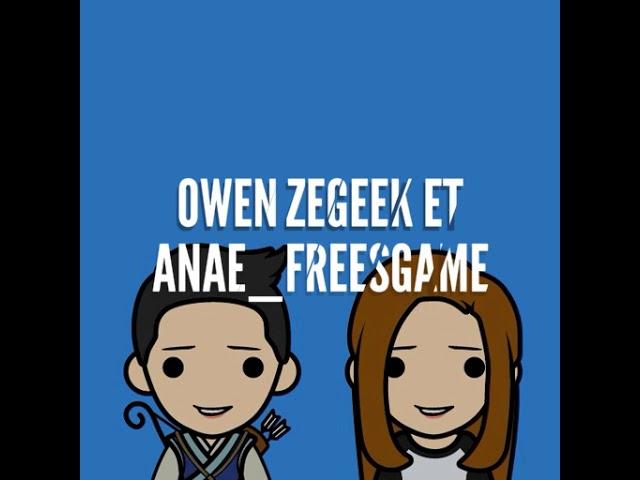 Nouvelle intro de owen Zegeek et moi