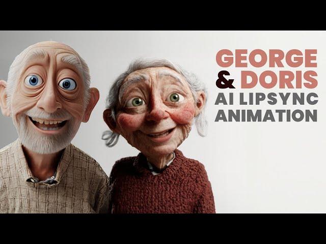 George & Doris - Short Story Using LivePortrait AI Animation Tools