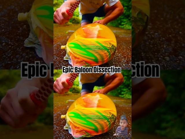 "EPIC BALOON DISSECTION " #satisfying#art #sound #chill #trendingshorts #asmrsounds#fun #automobile