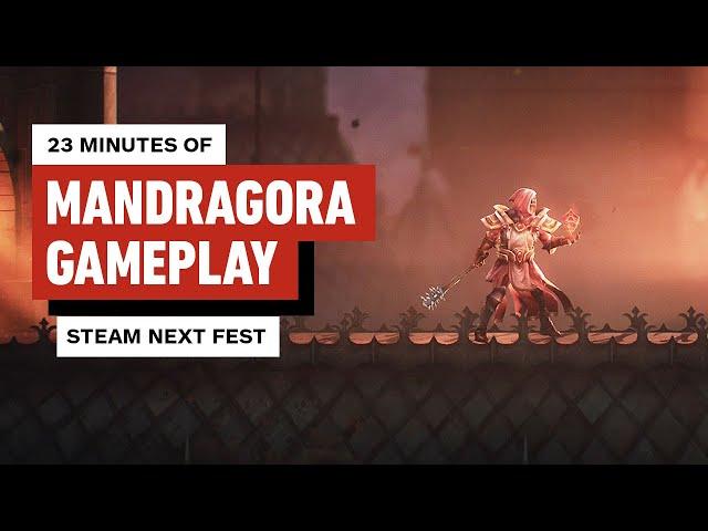 23 Minutes of Mandragora Gameplay - Steam Next Fest