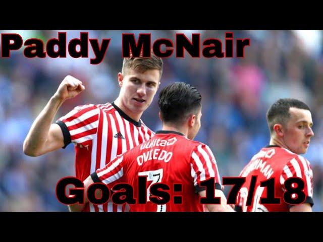 Paddy McNair - All Goals and Highlights - Sunderland 17/18 - iAGB