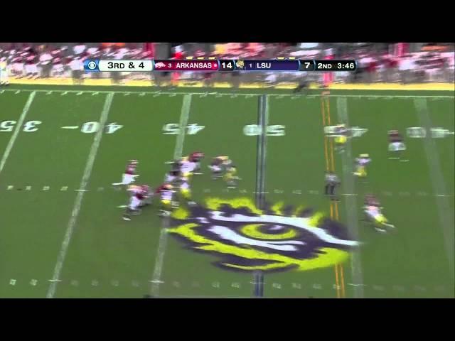 Tyler Wilson vs LSU 2011