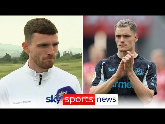 "He's a top player" | Andy Robertson on Florian Wirtz and Liverpool future