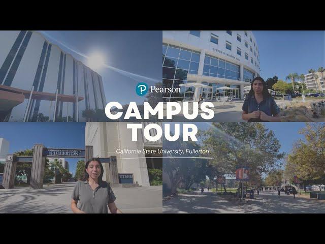 California State University, Fullerton campus tour