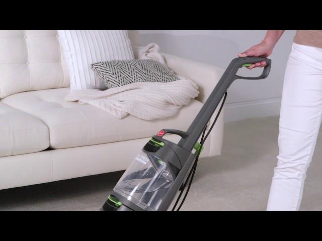 How to use: Hoover DualPower Carpet washer