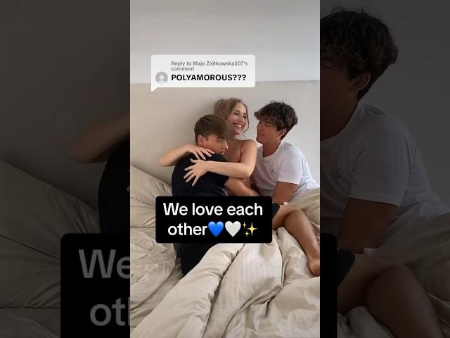 Polyamorous couple  #polyamory #couple #couplegoals