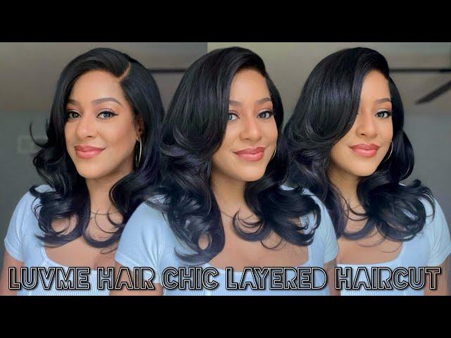 LuvMe Hair Effortless Chic Layered Haircut Unit | Beginner Friendly