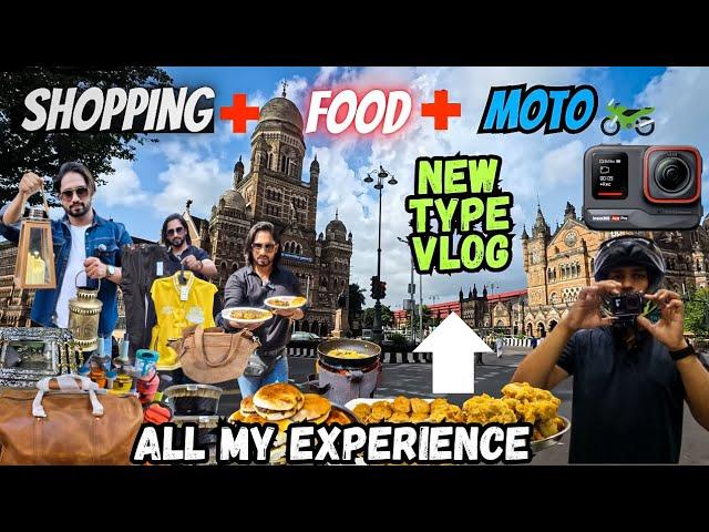 Best Bags in Mumbai | Colaba Causeway | Shopping | Food | Moto Vlog | New Style Vlog | Mumbai | Vlog