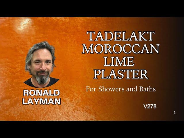 Tadelakt Tutorial | How to Apply Moroccan Lime Plaster Step by Step