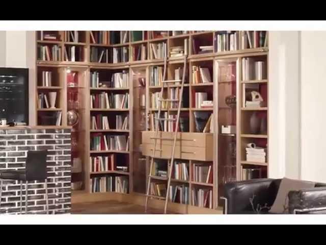 Library Ladders | High Quality German Rolling Library Ladders For Your Home Library