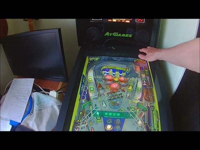 Legends Pinball Machine connected to PC