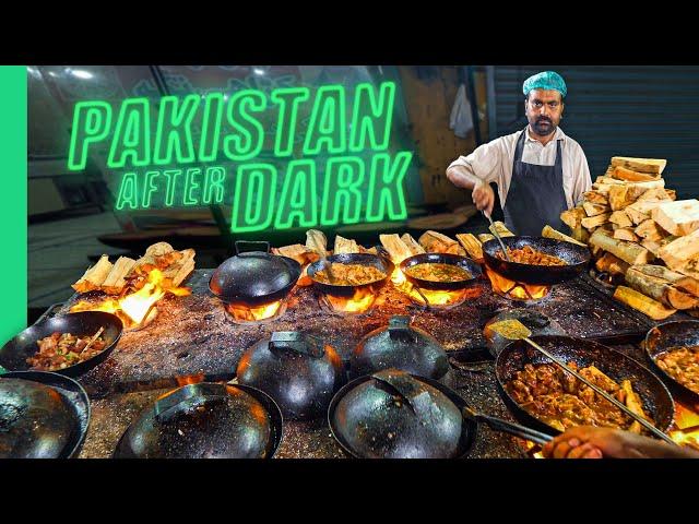 Pakistan Street Food at Night!! Vegans Won’t Survive Here!!