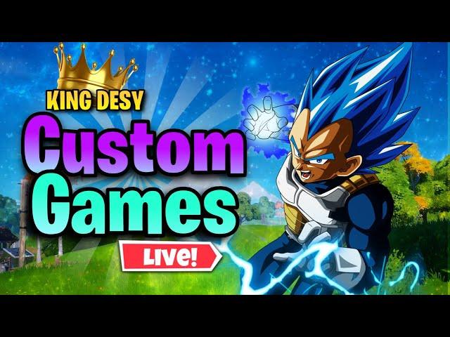 Fortnite Deutsch Livestream Custom Games Jeder kann mitspielen KING DESY !Discord !instagram