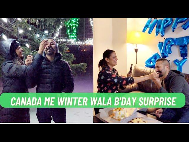 Birthday Celebration in Canada | Biggest surprise in -30° Cold | 2 States in Canada