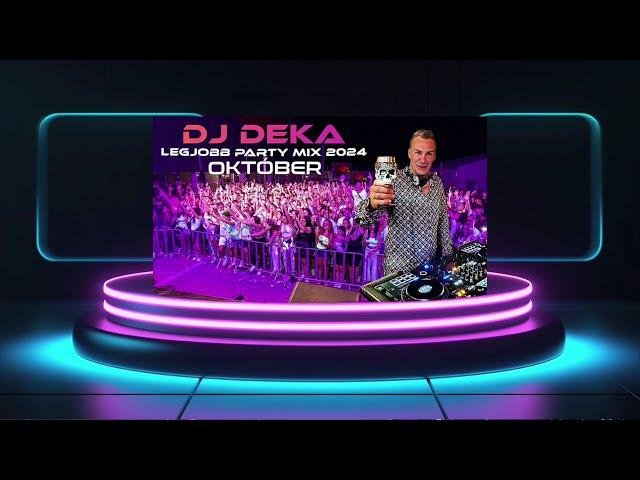 Legjobb Disco Zenék  2024 OKTÓBER  DJ DEKA Party Mix  DANCE, CORONITA, MAGYAR