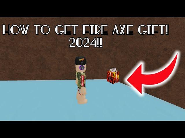 LUMBER TYCOON 2 - HOW TO GET FIRE AXE GIFT 2024 NEWYEAR!