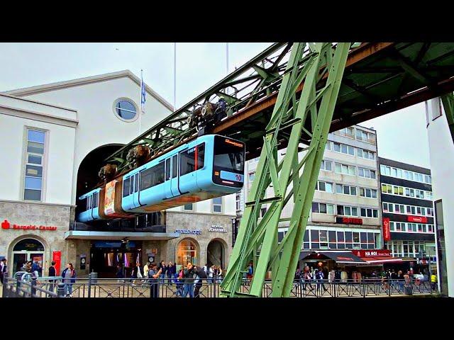 Schwebebahn: Suspension Railway in Wuppertal, Germany  | 2023