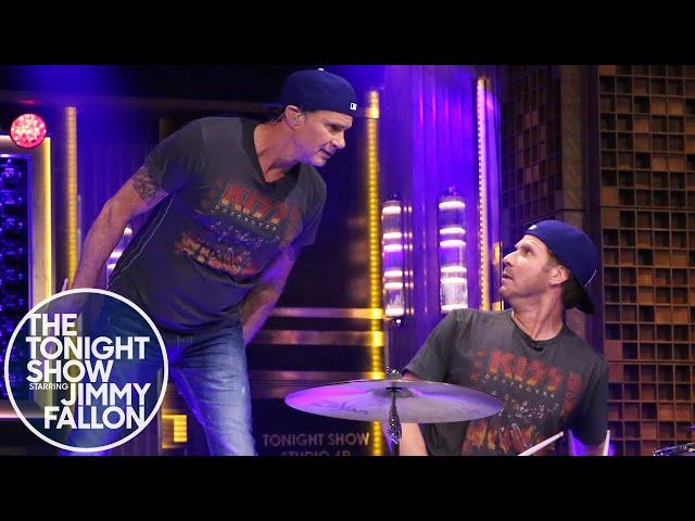 Will Ferrell and Chad Smith Drum-Off