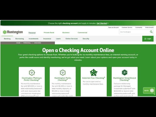  Huntington Bank Checking Account Review | A Reliable Option for Everyday Banking