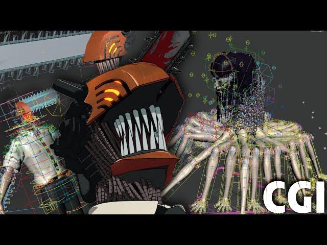 Chainsaw Man Anime 3DCG Modeling Process | CGWorld Magazine