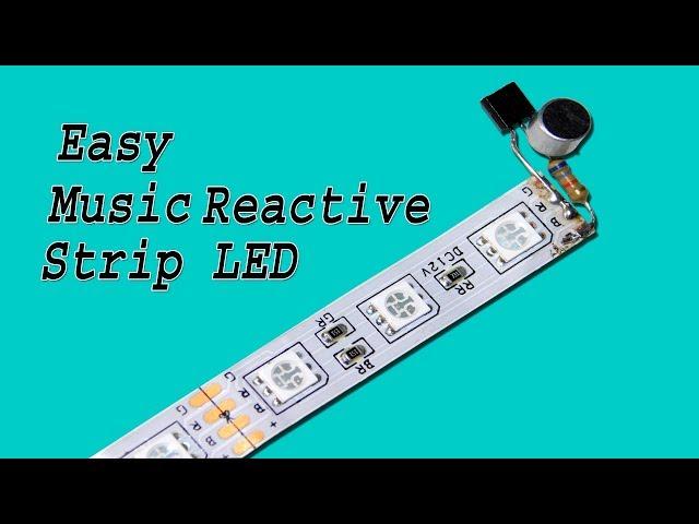 Music Reactive LED Strip Make Very Easy