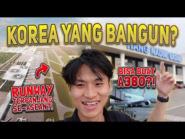 Bandara dengan Landasan Pacu TERPANJANG di INDONESIA ada di Pulau Kecil ini⁉️ Dibangun KOREA⁉️