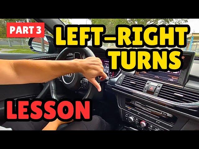 How to Drive from Scratch: Part 3 – Turning Left and Right in Traffic for Beginners