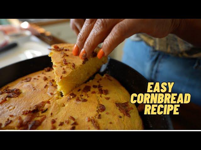 How to Make Cornbread from Scratch | The Easy Way!!