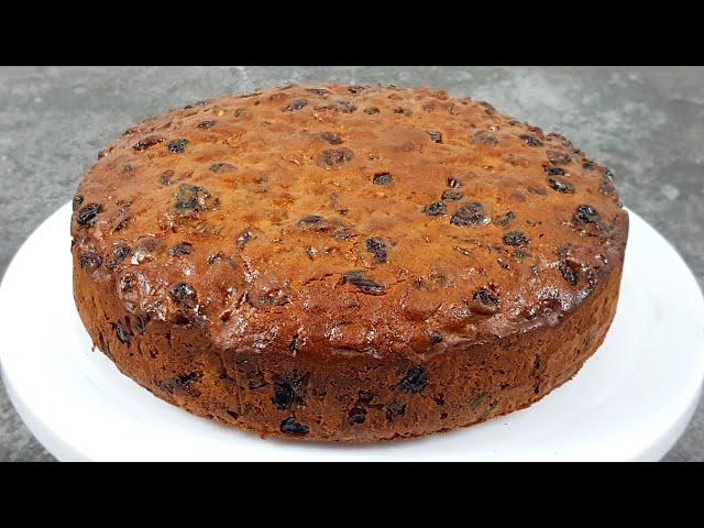 Moist Fruit Cake Recipe | How To Make Fruit Cake At Home