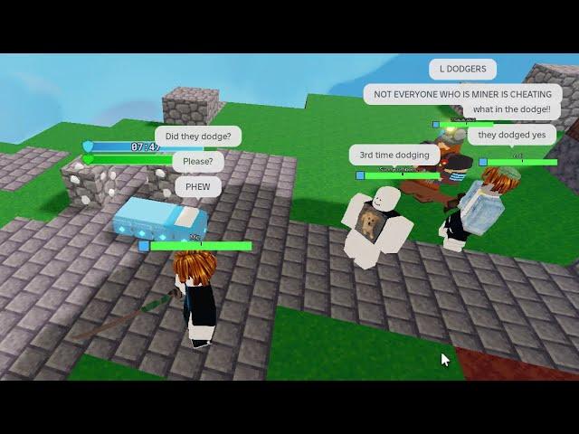 Ranked Is INFESTED With Hackers!! [Solo Queue To Platinum] (Roblox Bedwars)