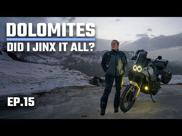 THE END of my DOLOMITES motorcycle trip - HAVE I JINXED IT from the start? EP.15